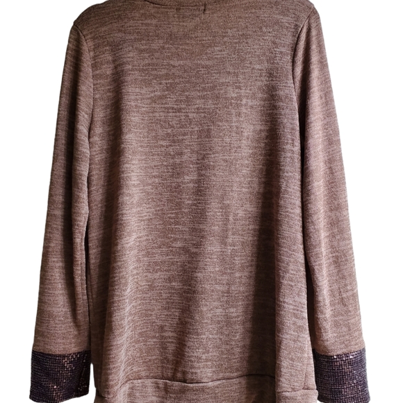 Filly Flair Sequins Reindeer Sweater XL - Picture 2 of 2